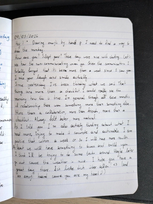 Letter of 09 05 2026